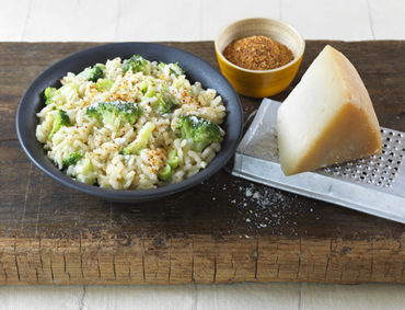 Risotto au brocoli et pecorino